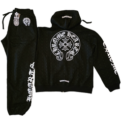 Chrome Heart Hoodie Black