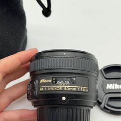 Nikon - AF-S NIKKOR 50mm f/1.8G Lens