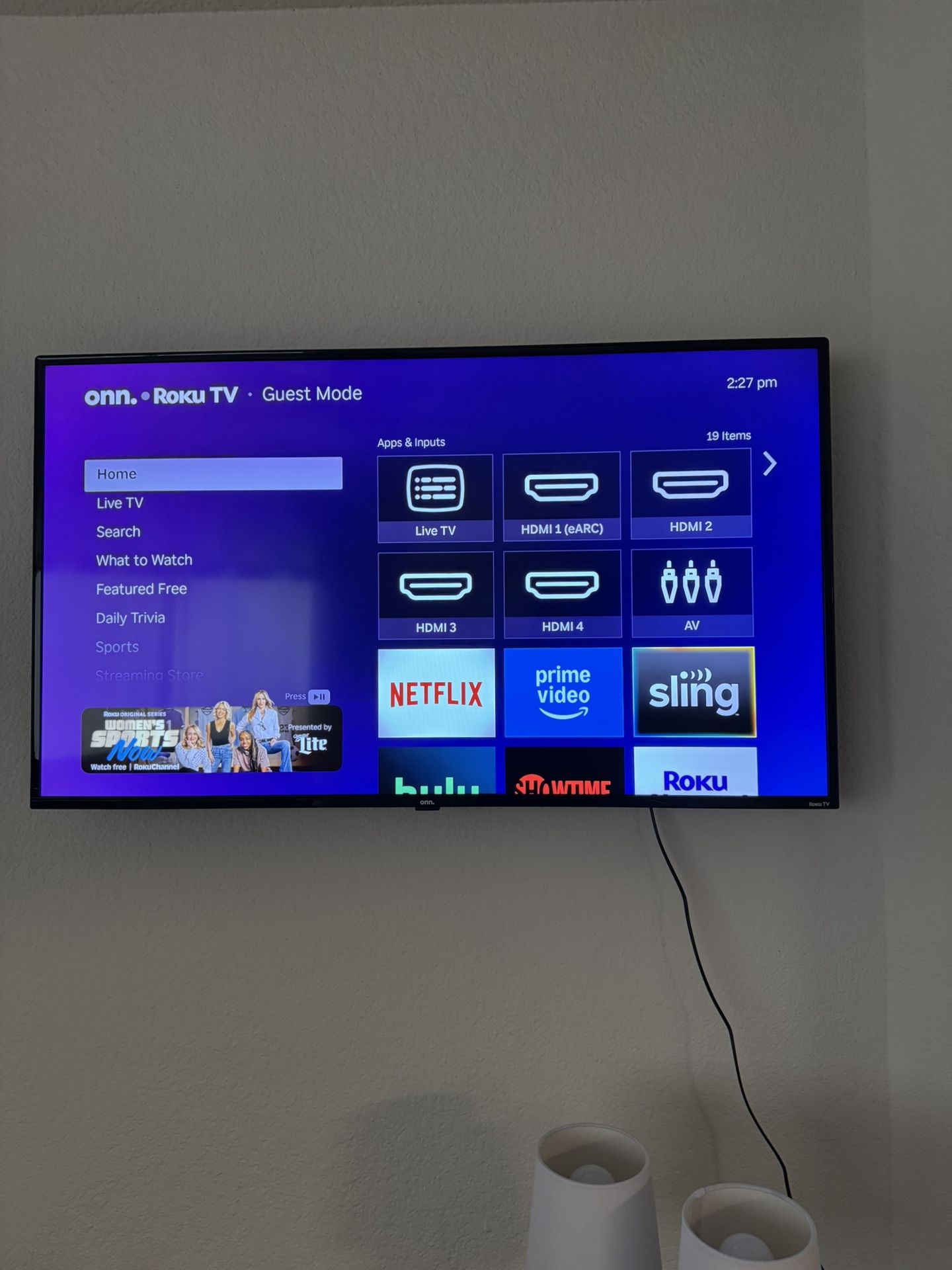 Roku ONN 4k TV’s 55’