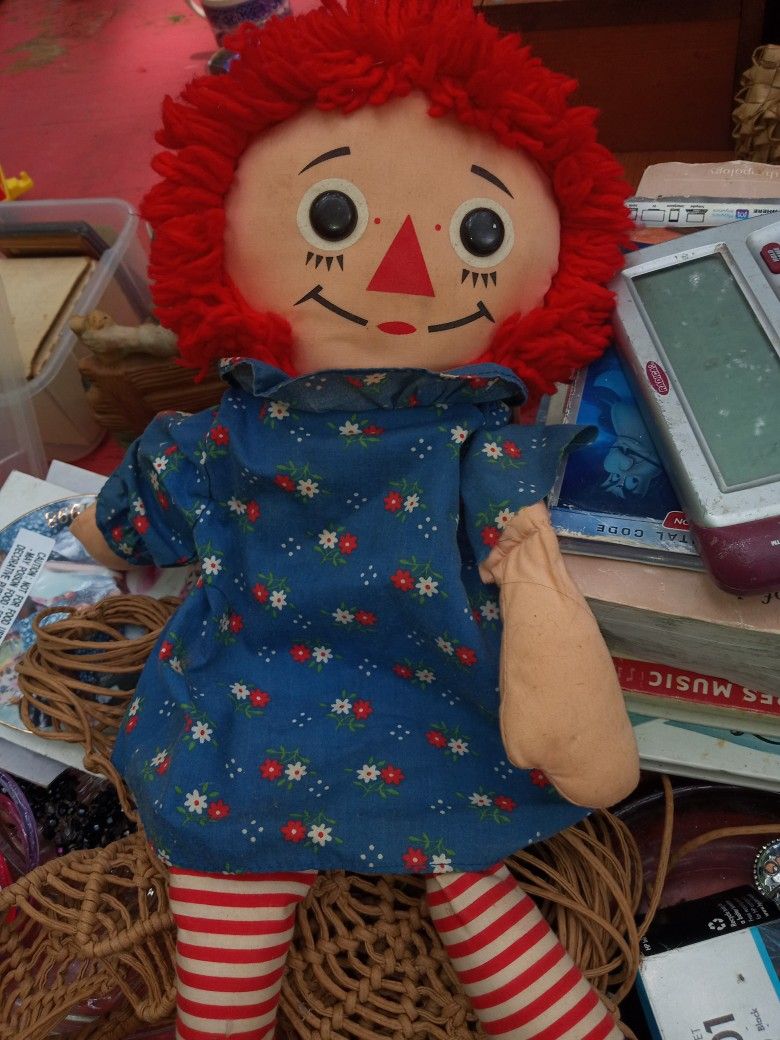 Vintage Raggedy Ann Doll