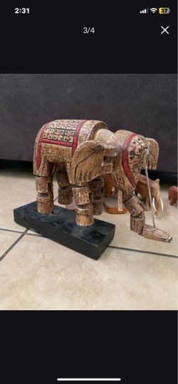 Elephant figures