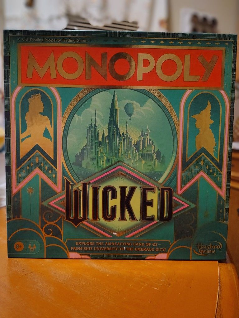 Monopoly Wicked Board Game