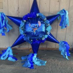 Stitch Bola Star Pinata 
