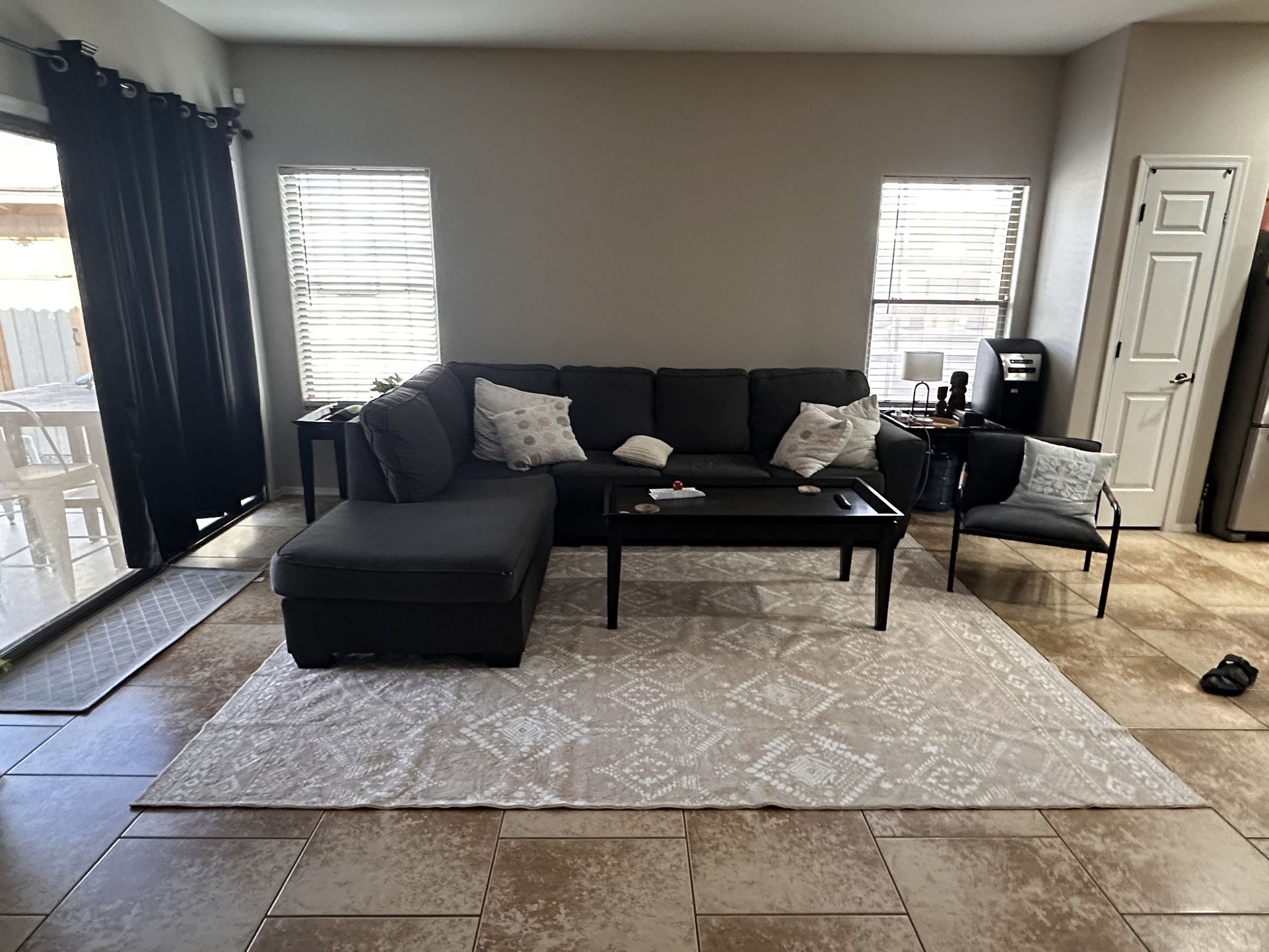 Gray Sectional Couch