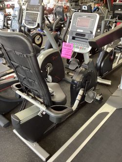 Spirit XBR55 Recumbent Bike With Only 28 Ride Hours Includes Warranty