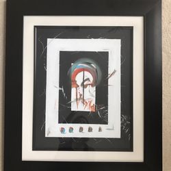 Black And White Abstract Painting