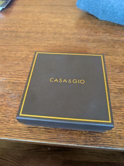 Casa & Gio mens belt black, open box unused