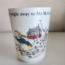 Beatrix Potter Peter Rabbit Tumbler By Wedgwood England 