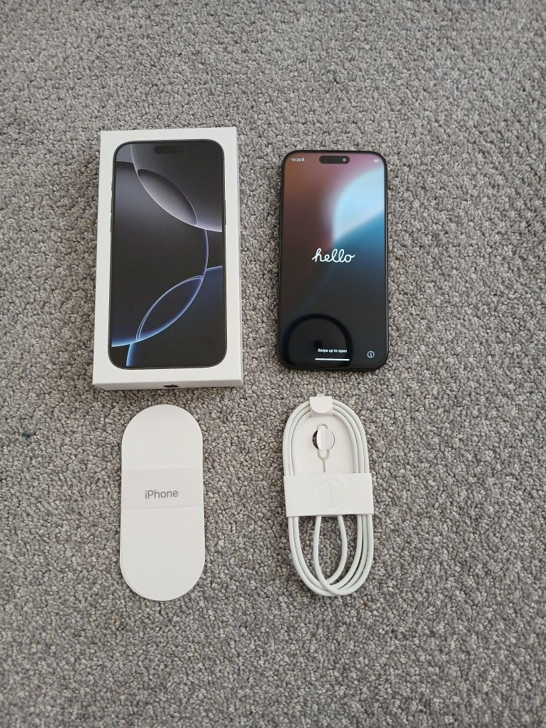 Iphone 16 Pro Max Black