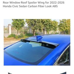 Roof Spoiler Wing