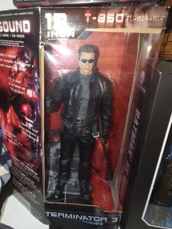 Terminator 3 12 inch action figure with sounds Mcfarlane