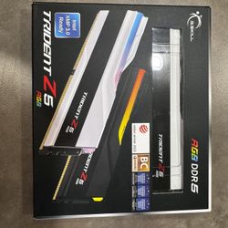 NEW G.Skill 64GB DDR5 RAM White 6400mhz C32