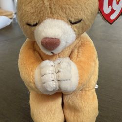 TY BEANIE BABY 4213 PRAYING BEAR “HOPE” WITH ERRORS 