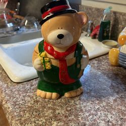 Teddy bear Cookie Jar