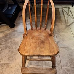 Antique Wooden Highchair
