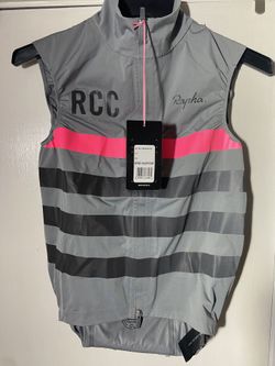 Rapha RCC Pro Team Vest/Gilet, Grey, XS, $180 OBO