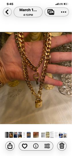 Chain and lock