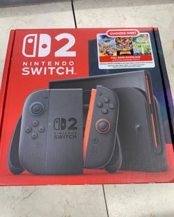 New Nintendo Switch 2 Choose Your Game Bundle