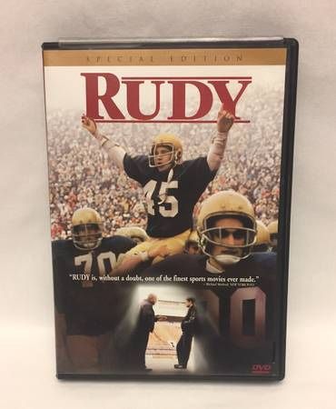 Rudy DVD special edition football movie Sean Astin Ned Beatty