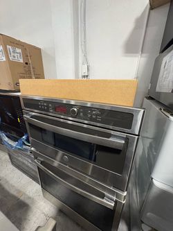 GE Profile Stainless Steel Double Wall Oven