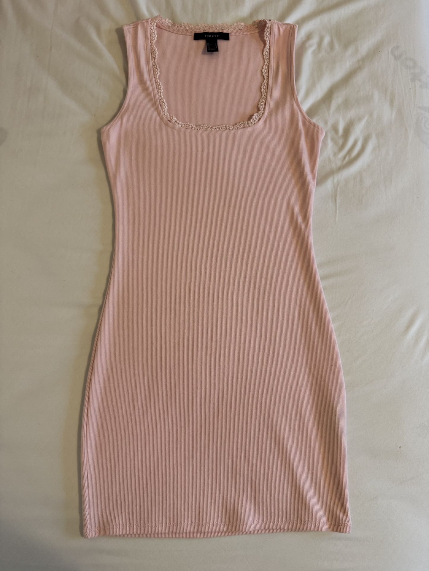 Small Pink Slim Summer Dress