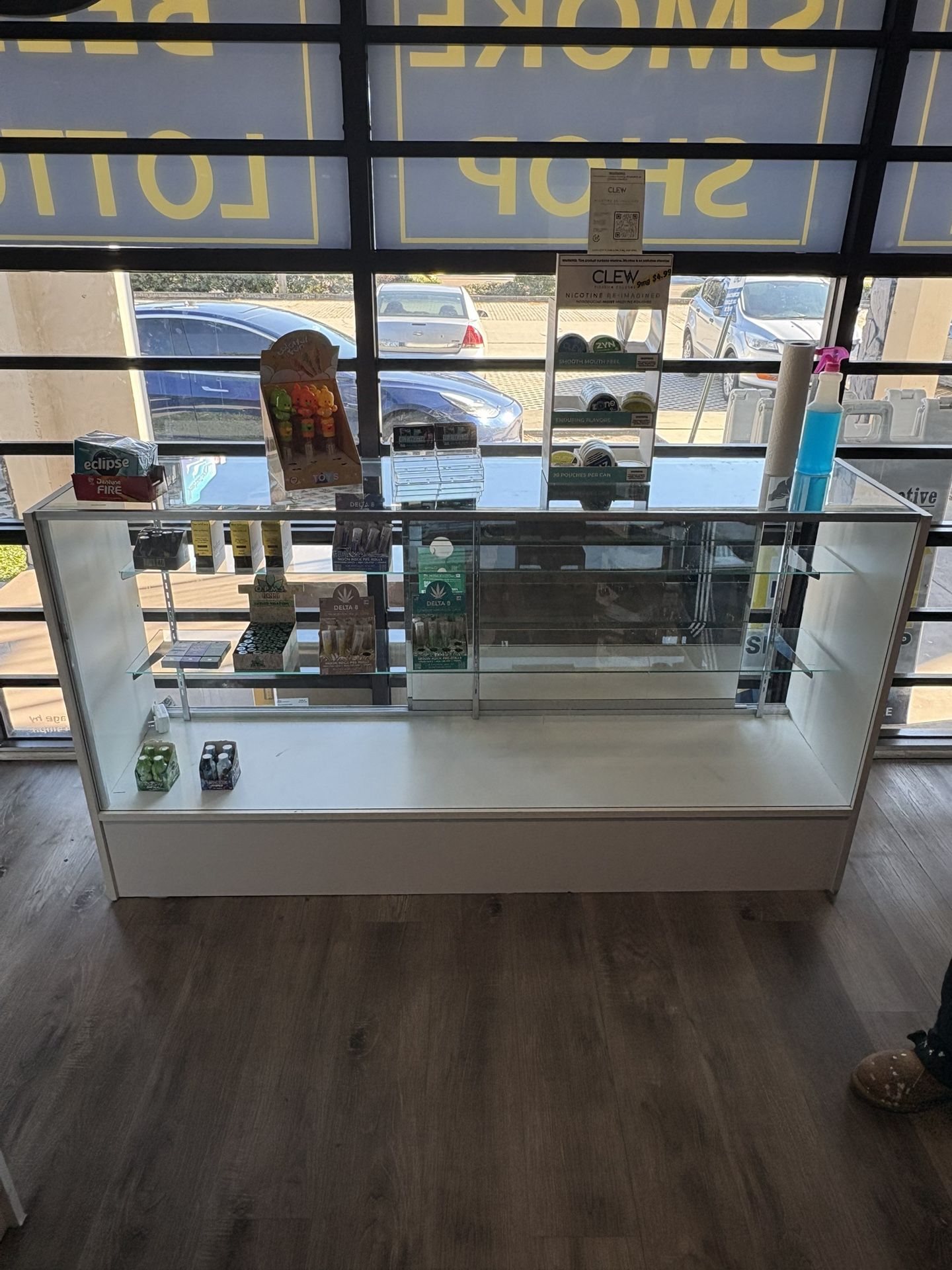 Display Case With Lights