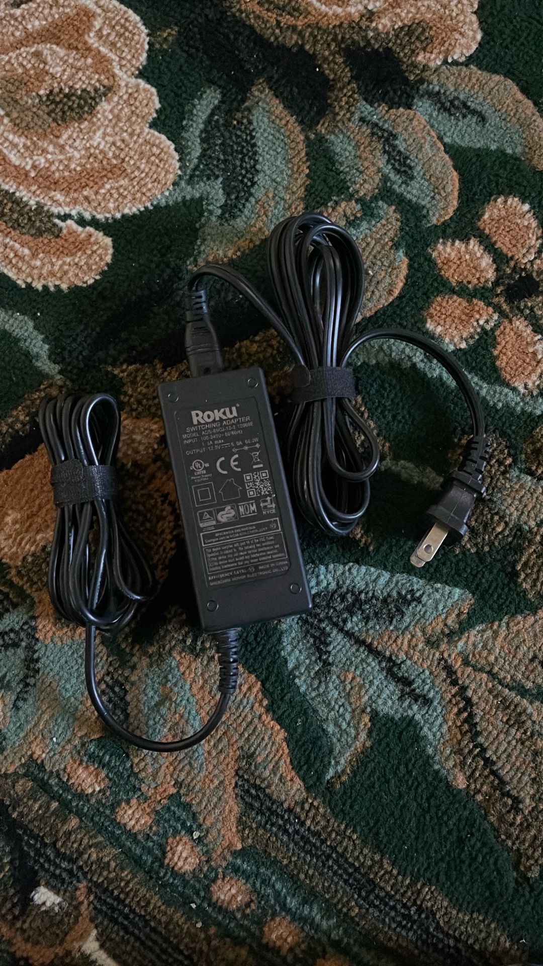 Genuine Roku ADS-65CJ-12-2 12060E Power Supply 12v 5A Charger AC Adapter OEM