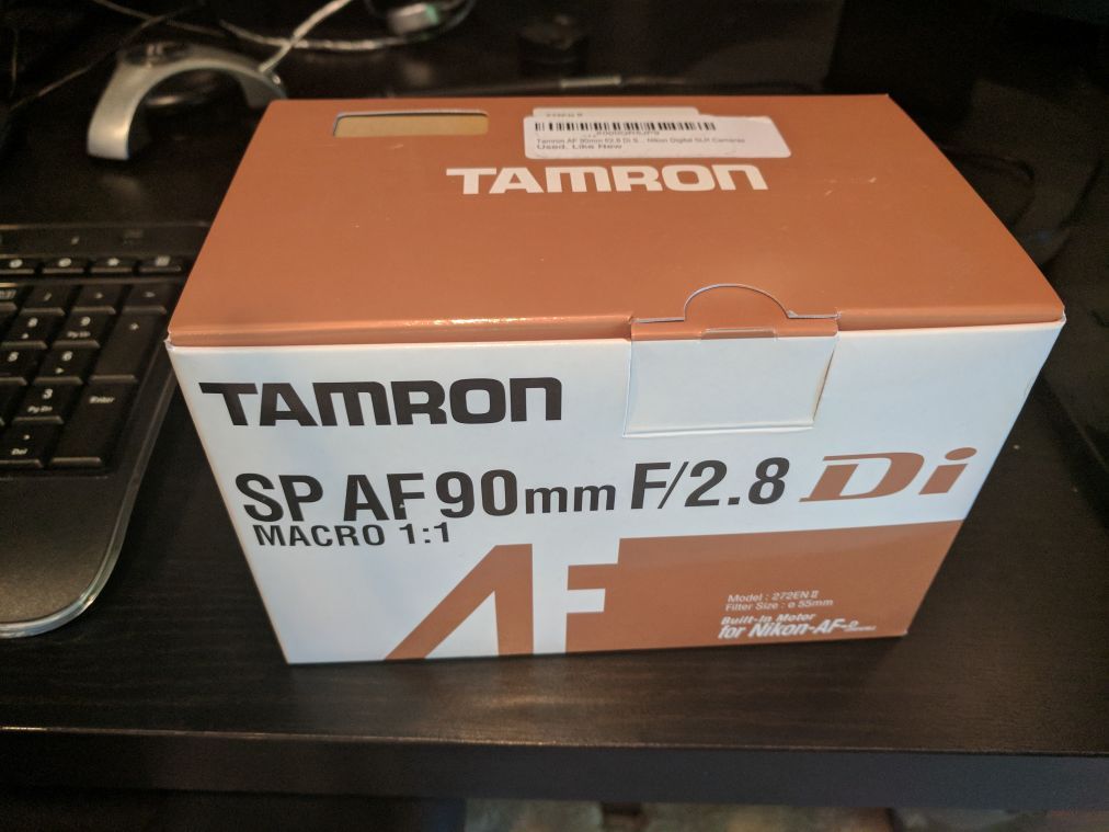 Tamron 90 mm macro Nikon