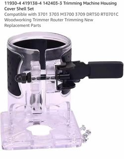Trimming machine housing cover