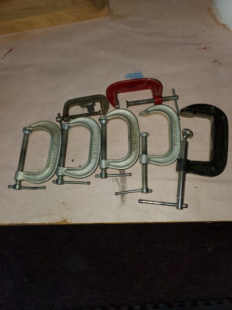 Metal. C Clamps 7