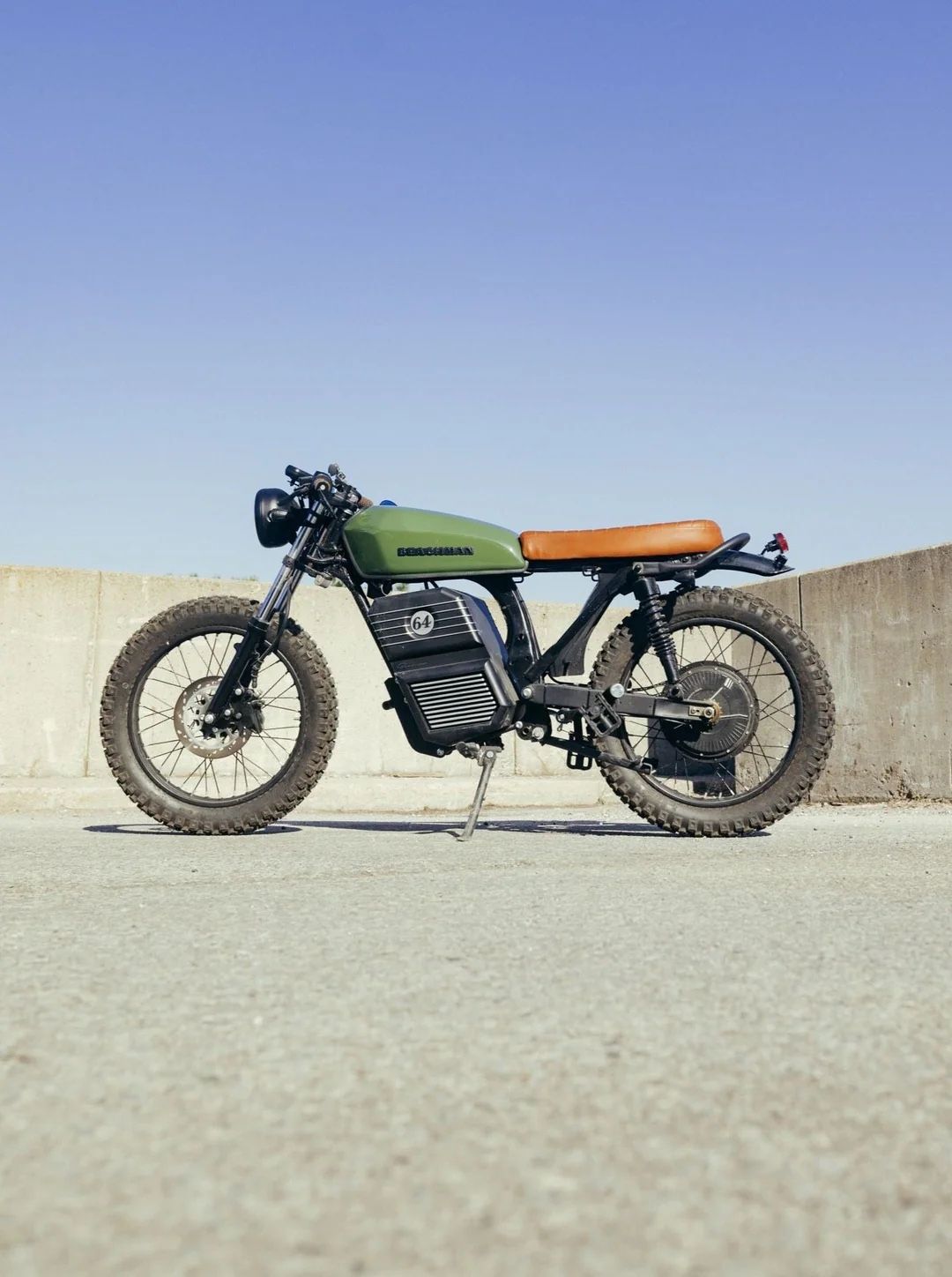 Beachman ‘64 Cafe Racer E-Bike Moped Scooter