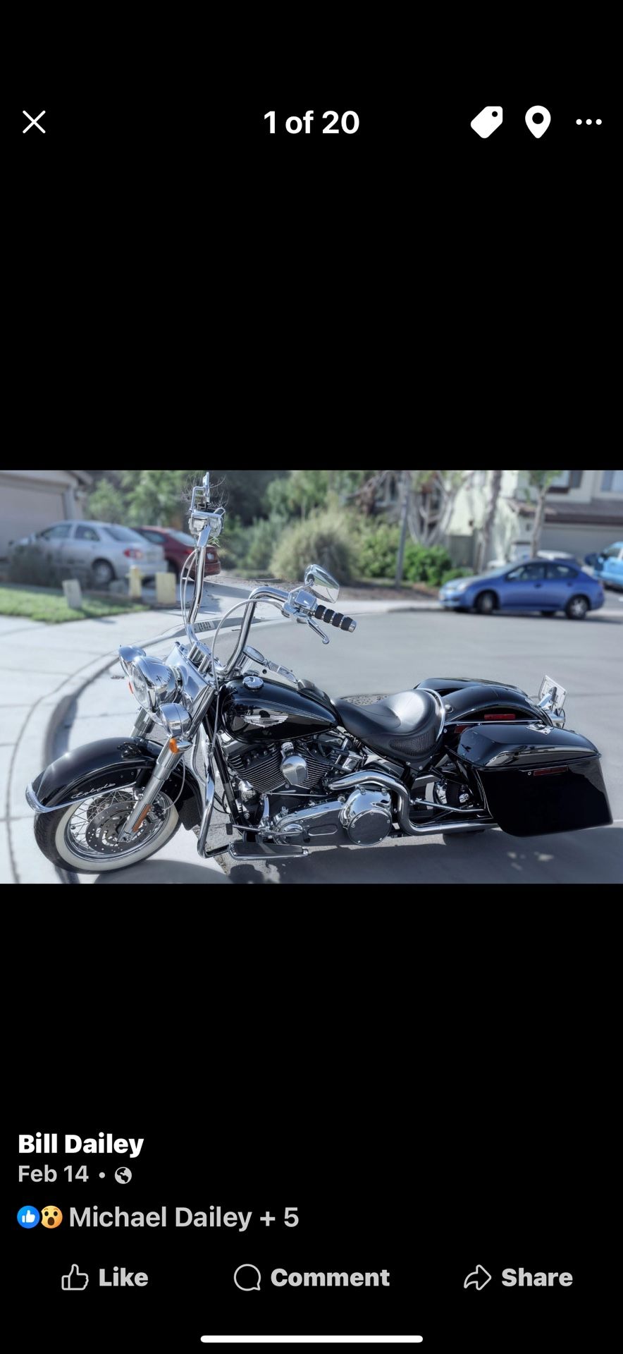 2007 Harley Davidson Heritage Softail Deluxe