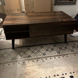 Lift-Top Coffee Table With Storage