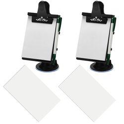 Harloon 2 Pcs Car Notepad Holder with Pen