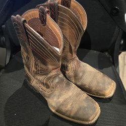 Ariat Mens Square Toe Western Boots Size 8D