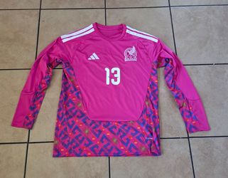 2026 Mexico Goalkeeper Jersey Memo Ochoa #13 Men's Large - Rare!