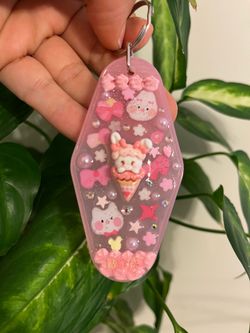 Keychain pink