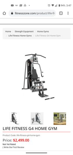 PARABODY GS4 HOME GYM. GYM EQUIPMENT. WEIGHT STACK for Sale in