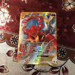 Volcanion EX Pokémon Card