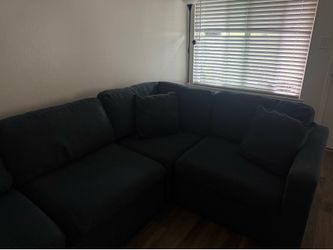 Ashley Modmax 6-Piece Modular Next-Gen Nuvella Performance Fabric Sectional