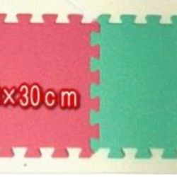 15PCS EVA Color Joint Mat, Joint Mat, 30cm *30cm, Thickness: Approx. 0.5 inches (12 mm), Set of 15pcs  Yellow:3pcs Blue: 4 pcs Green: 4 pcs Red : 4 pc