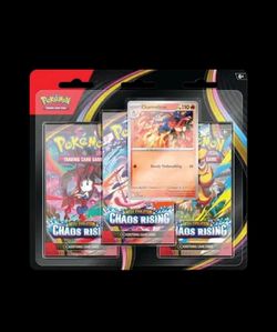 Chaos Rising 3-Pack Blister [Charmeleon] - ME04: Chaos Rising