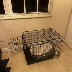 Dog Crate With 2 Doors