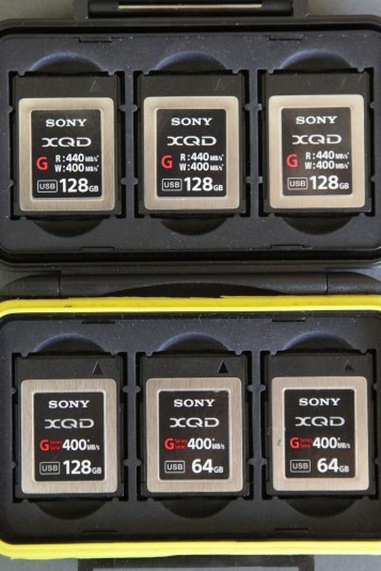 Sony XQD Memory Cards (G-Series)