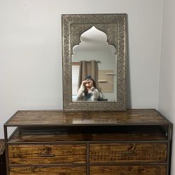 Reclaimed Wood 6 Drawer Dresser 