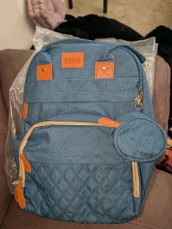 Diaper bag backpack bag with multiple accessories