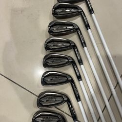 Mizuno JPX EZ Forged Iron Set – 4 to PW + GW (8 Clubs Total) Upgraded Matrix Ozik Program 130 Gra