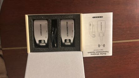 Wireless Guitar Transmitter 30 meter Range New Condition Only Used Once for Wedding