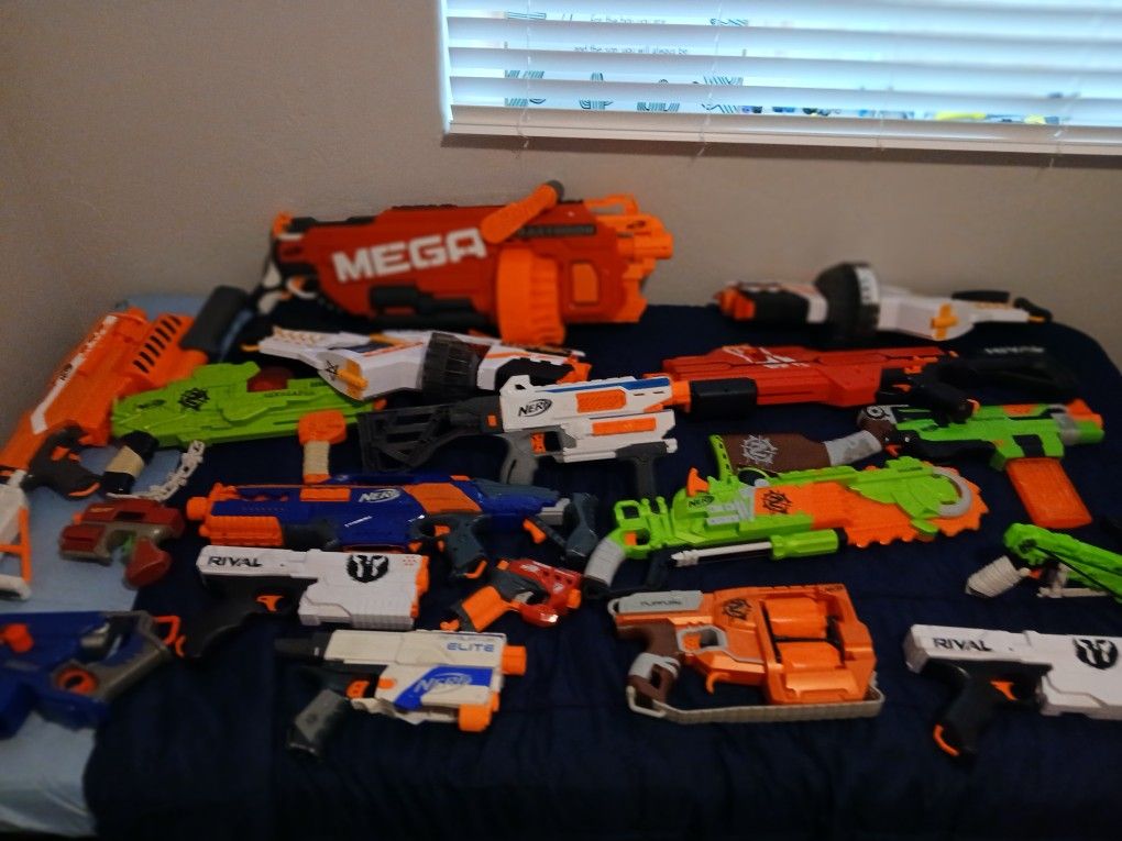 Nerf Gun Lot