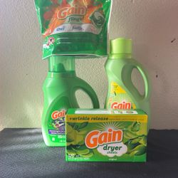 Gain Laundry Detergent Bundle $18